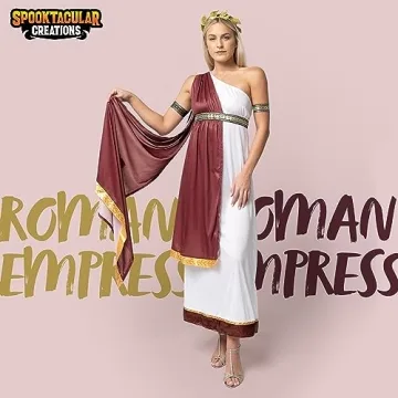 Roman Empress Costume for Women - Regal Halloween Outfit