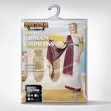 Roman Empress Costume for Women - Regal Halloween Outfit