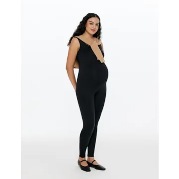 Stylish POSHDIVAH Maternity Jumpsuit for Moms-to-Be