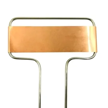 Elegant 30-Piece Copper Plant Labels for Garden Organization