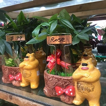 Elegant 30-Piece Copper Plant Labels for Garden Organization