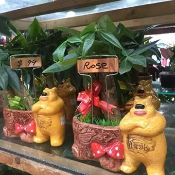 Elegant 30-Piece Copper Plant Labels for Garden Organization