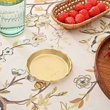 Abuhem Gold Mini Cake Boards 100pcs for Desserts