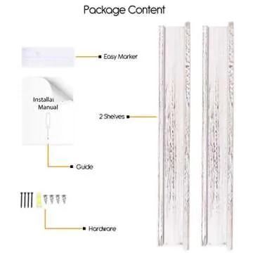 Rustic State Ted Floating Wooden Shelves for Stylish Decor