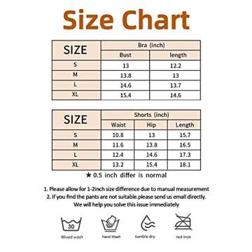 OUDOTA Workout Outfits for Women 2 Piece Gym Yoga Sets Seamless Gradient Crop Tank High Waist Biker Shorts Set