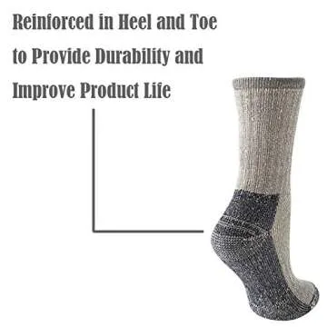 Hungry Candy Merino Wool Athletic women Crew Socks