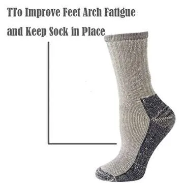 Hungry Candy Merino Wool Athletic women Crew Socks