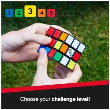 Rubik’s Cube, The Original 3x3 Color-Matching Puzzle Classic Problem-Solving Challenging Brain Teaser Fidget Toy, Packaging May Vary, for Adults & Kids Ages 8 and up