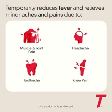 Tylenol Extra Strength Caplets for Pain Relief & Fever