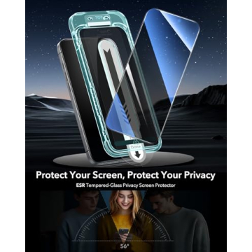 iPhone 16 Pro Max Privacy Screen Protector 3 Pack