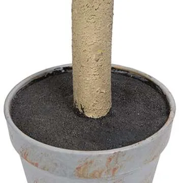 Vickerman 4ft Faux Fiddle Leaf Tree - Lifelike Indoor Decor