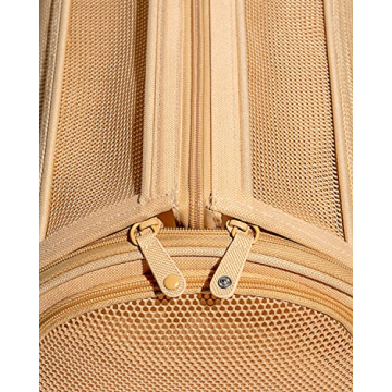 Wild One Tan Airline Compliant Travel Dog Carrier