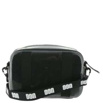 UGG womens Janey Ii Clear Crossbody Bag, Black, O S US