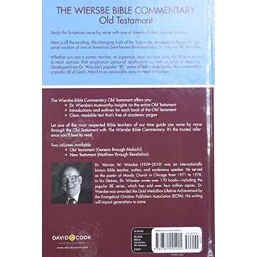 Wiersbe Bible Commentary 2 Vol Set
