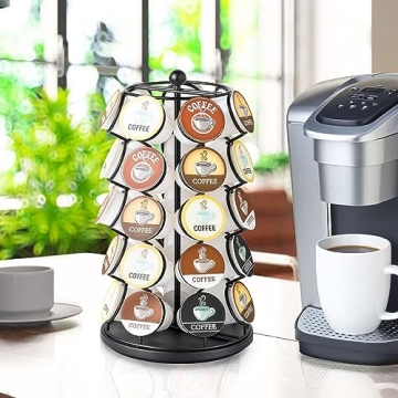 Nifty K Cup Holder - 360-Degree Coffee Pod Carousel