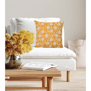 20" Floral Paisley Cotton Pillow Cover by Creative Co-Op