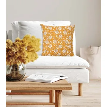 20" Floral Paisley Cotton Pillow Cover by Creative Co-Op