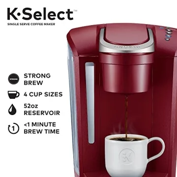 Keurig K-Select Coffee Maker - Easy Brewing & Style