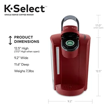 Keurig K-Select Coffee Maker - Easy Brewing & Style