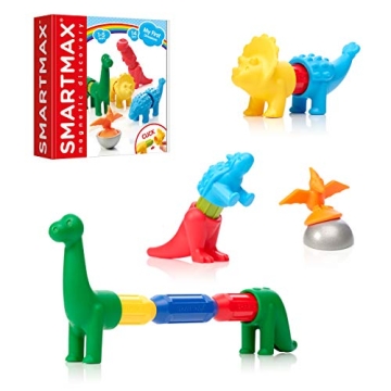SmartMax My First Dinosaurs Magnetic Building Set for Kids