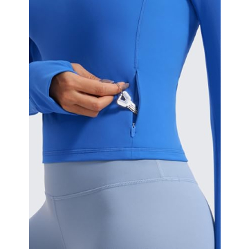 CRZ YOGA Butterluxe Long Sleeve Workout Shirt for Women