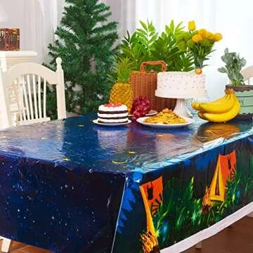 3 Camping Tablecloths for Memorable Outdoor Parties