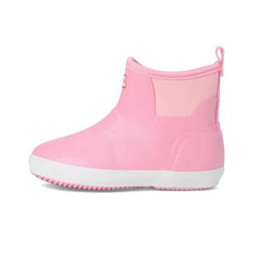 Hunter Finley (Toddler/Little Kid) Rain Boot, Light Pink Glitter, 2 US Unisex