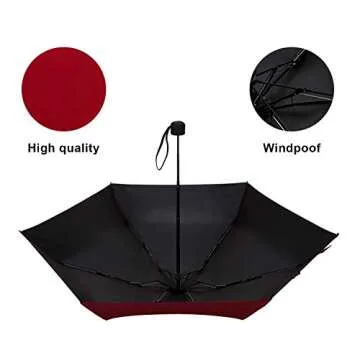 Elvira Mini Lightweight UV Protection Travel Umbrella