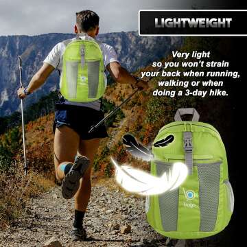 Bago Lightweight 25L Hiking Backpack for Travel