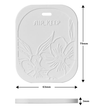 Airkeep Bamboo Scented Ceramic Car Air Freshener