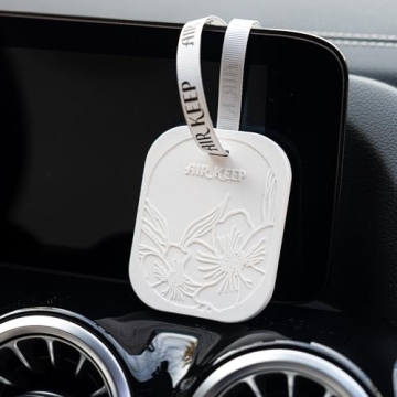 Airkeep Bamboo Scented Ceramic Car Air Freshener