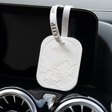 Airkeep Bamboo Scented Ceramic Car Air Freshener