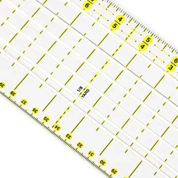 Dritz Measure & Mark Rulers & Accessories, Clear