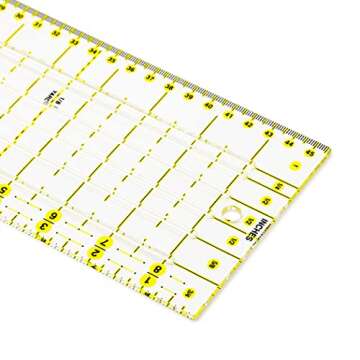 Dritz Measure & Mark Rulers & Accessories, Clear