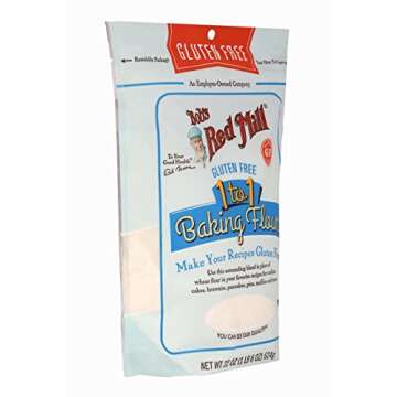 Bob's Red Mill Gluten Free 1 to 1 Baking Flour 22 oz (623 grams) Pkg
