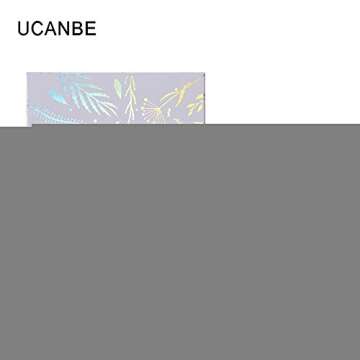 UCANBE 9 Colors Eyeshadow Palette + 6pcs Pro Makeup Brushes Set Highly Pigmented Matte Shimmer Blending Eye Shadows Powder Pallet Kit