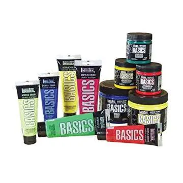 Liquitex BASICS Acrylic Paint, 118ml (4-oz) Tube, Raw Sienna