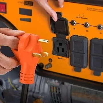 MICTUNING 30A to 50A Durable RV Adapter for Campers