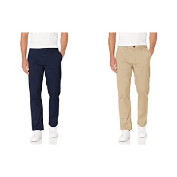 Tommy Hilfiger Men's Comfort Stretch Chino Pants – Navy Style