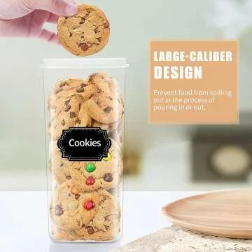 PRAKI Airtight Food Storage Containers Set of 16