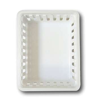 Basic Square Mini Bin Storage Trays - White - 6pk by Mainstay