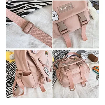 GGOOB Cute Mini Backpack with Kawaii Accessories for Teens