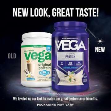 Vega Original Vanilla Protein Powder - 25g Protein, Vegan