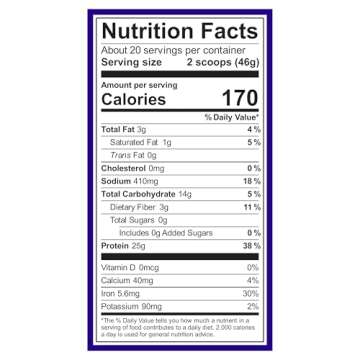 Vega Original Vanilla Protein Powder - 25g Protein, Vegan