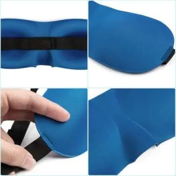 Ultimate 3D Light Blocking Sleep Mask for Side Sleepers
