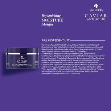 Alterna Caviar Anti-Aging Replenishing Moisture Masque, | Replenishes Dry, Coarse, Damaged Hair | Sulfate Free , 5.7 Ounce (Pack of 1)