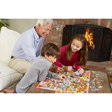 White Mountain 1000 Piece Candy Wrappers Puzzle - Fun for All