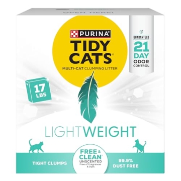 Purina Tidy Cats Lightweight Clumping Cat Litter 17 lbs