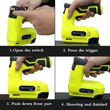 BHTOP Cordless Staple Gun for Efficient Stapling