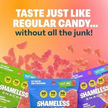 Shameless Snacks Fan Favorites Bundle Low Carb Keto Gummies